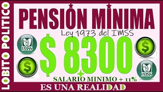 645💜PENSIÒN MÌNIMA GARANTIZADA PENSIONES IMSS 😃👍✅ méxico imss [upl. by Rengaw]