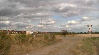 Bahnübergang quotAlte Blankenburger Heerstraßequot in Halberstadt [upl. by Behm819]