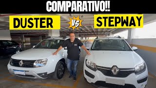 Comparativo Duster vs Stepway veja qual das duas é melhor [upl. by Eileme]