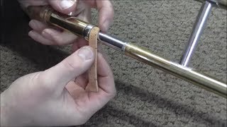 How To Install Trombone Bumper Corks [upl. by Lytton]