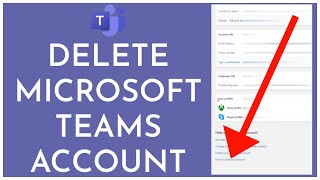 How To Delete Microsoft Teams Account Remove Account In Microsoft Teams App [upl. by Caraviello]