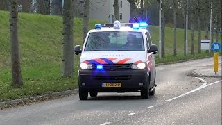 Hulpdiensten met spoed naar een ernstig ongeval in Gorinchem [upl. by Nerua]