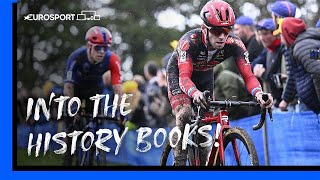 POWERS AWAY 💨  2023 Koppenbergcross Mens Elite Race  Eurosport Highlights [upl. by Fanechka]