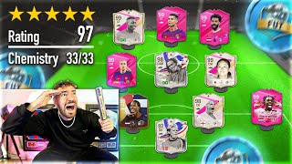 99 FUTTIES RATED REKORD🚨 129 FUT DRAFT CHALLENGE EA FC 24😱🔥 [upl. by Gibbs]