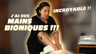 Technologies massage  la TECAR  Jai des mains bioniques  LE MASSAGE DU FUTUR bloomeaparis7131 [upl. by Rebekah805]