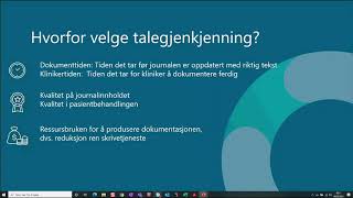 Nasjonal avtale talegjenkjenning Hva betyr det egentlig for deg som sykehuskunde [upl. by Nnyleak583]