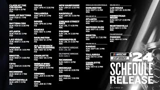 2024 NASCAR schedules FINALLY announced  GRID Tonight [upl. by Ubana]