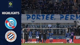 RC STRASBOURG ALSACE  MONTPELLIER HÉRAULT SC 3  1  Highlights  RCSA  MHSC  20212022 [upl. by Yung]