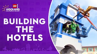 Building The Hotels  25 Years at LEGOLAND® California Resort [upl. by Imat]