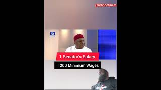 Senators Salary vs Minimum Wages 🤔 [upl. by Eyma]