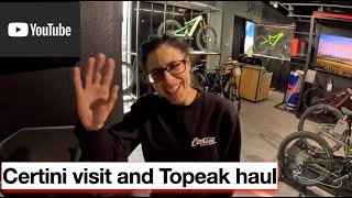 Certini visit amp Topeak haul [upl. by Avivah]