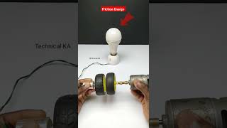 Friction energy generate from Dc motor • 775 DC motor  dcmotor youtubeshorts tech motor [upl. by Chavaree]