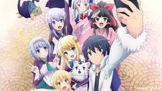 Isekai Wa Smartphone To Tomo Ni  OST  Guild In Another World With My Smartphone [upl. by Sneve]