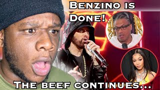 EMINEM COOKED BENZINO  Eminem Doomsday Pt 2 REACTION [upl. by Richel830]