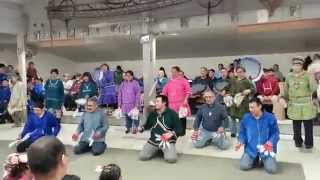 Feb 20 2015 Emmonak Pot Latch  Eskimo Dance Adults [upl. by Asilaj]