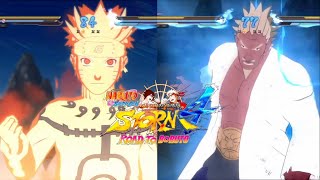 The 4th Raikage vs KCM Naruto Ninja Storm 4 720p [upl. by Kakalina]