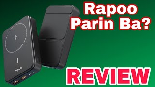 Rapoo Wireless PowerBank for Iphone And Android Review [upl. by Yerot]