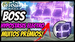 COMO FAZER O BOSS HYPOSTASIS ELECTRO GENSHIN IMPACT [upl. by Lauree]