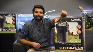 Killer Filter I Aquael Ultramax 2000 Canister Filter Unboxing and Review [upl. by Nekcerb]