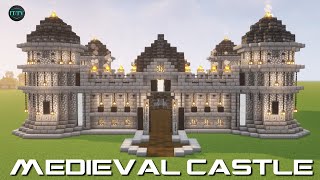 How To Build A CASTLE In Minecraft TUTORIAL EASY [upl. by Hanoj]