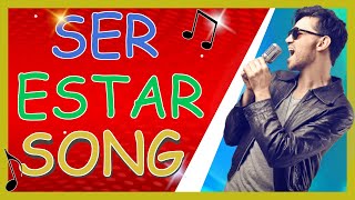 When to use SER vs ESTAR in Spanish 🎵 SONG 🎵 [upl. by Netsyrc]