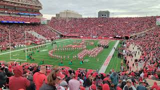 Nebraska Cornhusker Marching Band Halftime Show Honors Veterans  Veterans Day 2023 [upl. by Ojimmas135]