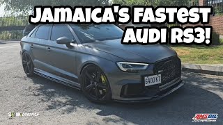 Jamaicas Fastest Audi amp RS3 Tenny with His 2018 RS3 Ready for 9s [upl. by Danais282]