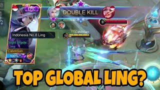 AWAL SEASON KEJAR TOP GLOBAL LING   Mobile Legends [upl. by Rosabelle]