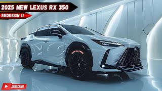 The New 2025 Lexus RX 350 Redesign The Evolution of Luxury [upl. by Mcbride89]