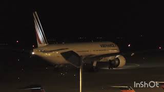 Air France flight take off from Kinshasa to Paris [upl. by Kancler]