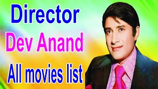 Director Dev Anand all movies list [upl. by Garrity]