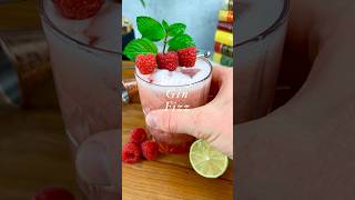 Berry Gin Fizz soberbartender noalcohol recipe cocktail drink [upl. by Thesda]