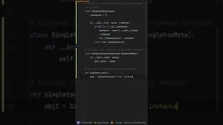 How to make a Singleton class with metaclasses Unlock the Power of Singleton Classes in Python [upl. by Sabsay]