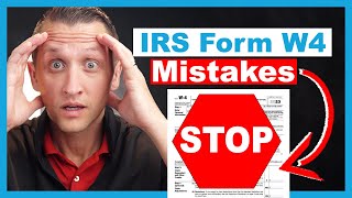 8 IRS Form W4 MISTAKES to avoid in 2023 [upl. by Erbe]