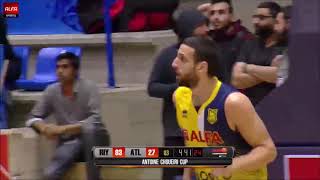 Riyadi vs Atlas  Semifinal Antoine Choueiry Cup 2019 [upl. by Yla]