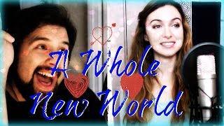 A Whole New World from Aladdin  Caleb Hyles feat Malinda Kathleen Reese [upl. by Jael847]