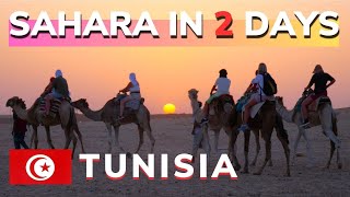 Tunisian Sahara Twoday Tour from SousseHammamet  El Jam  Matmata  Douz  Tauzar  Chebika [upl. by Leatri251]