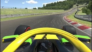 Nurburgring Nordschleife Halo Cam Mercedes W12 iRacing W PS4 Controller [upl. by Belak]