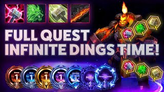 Thrall Sunder  FULL QUEST INFINITE DINGS TIME  Bronze 2 Grandmaster S1 2022 [upl. by Pry]