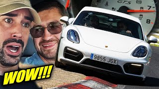 BLOWN AWAY🤯 by His Porsche Cayman 981 GTS  Nürburgring [upl. by Riane29]