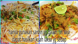 Resepi Laksa Lemak Kedah  Licin Satu Periuk [upl. by Pacian]