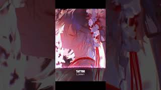 Nightcore  Tattoo with lyrics nightcore loreen loreentattoo [upl. by Rudd53]