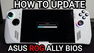 How to Update your BIOS on ASUS ROG Ally MyAsus Winflash amp Asus EZ Utility [upl. by Demaria513]