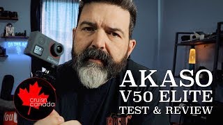 Akaso V50 Elite 4K60fps Action Camera  Test amp Review [upl. by Nicolas177]