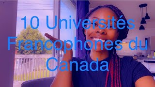 10 Université francophone du Canada [upl. by Sallyanne535]