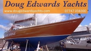 Sparkman and Stephens 34 Yacht Doug Edwards Yachts North Wales £19450 SOLD [upl. by Eerahc]