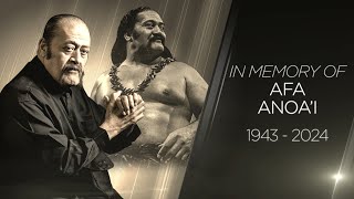 WWE remembers Hall of Famer Afa Anoai [upl. by Wivinah]