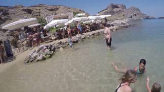 Snorkeling Rodos Kolympia Beach Lindos beach [upl. by Aener]