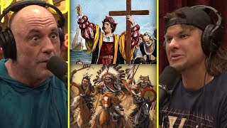 Was Columbus That Bad Compared To The Natives  Joe Rogan amp Theo Von [upl. by Burkhard354]