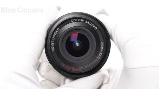 Voigtlander フォクトレンダー COLOR SKOPAR 20mm F35 SL II Aspherical ニコンAis用 美品 [upl. by Amador]